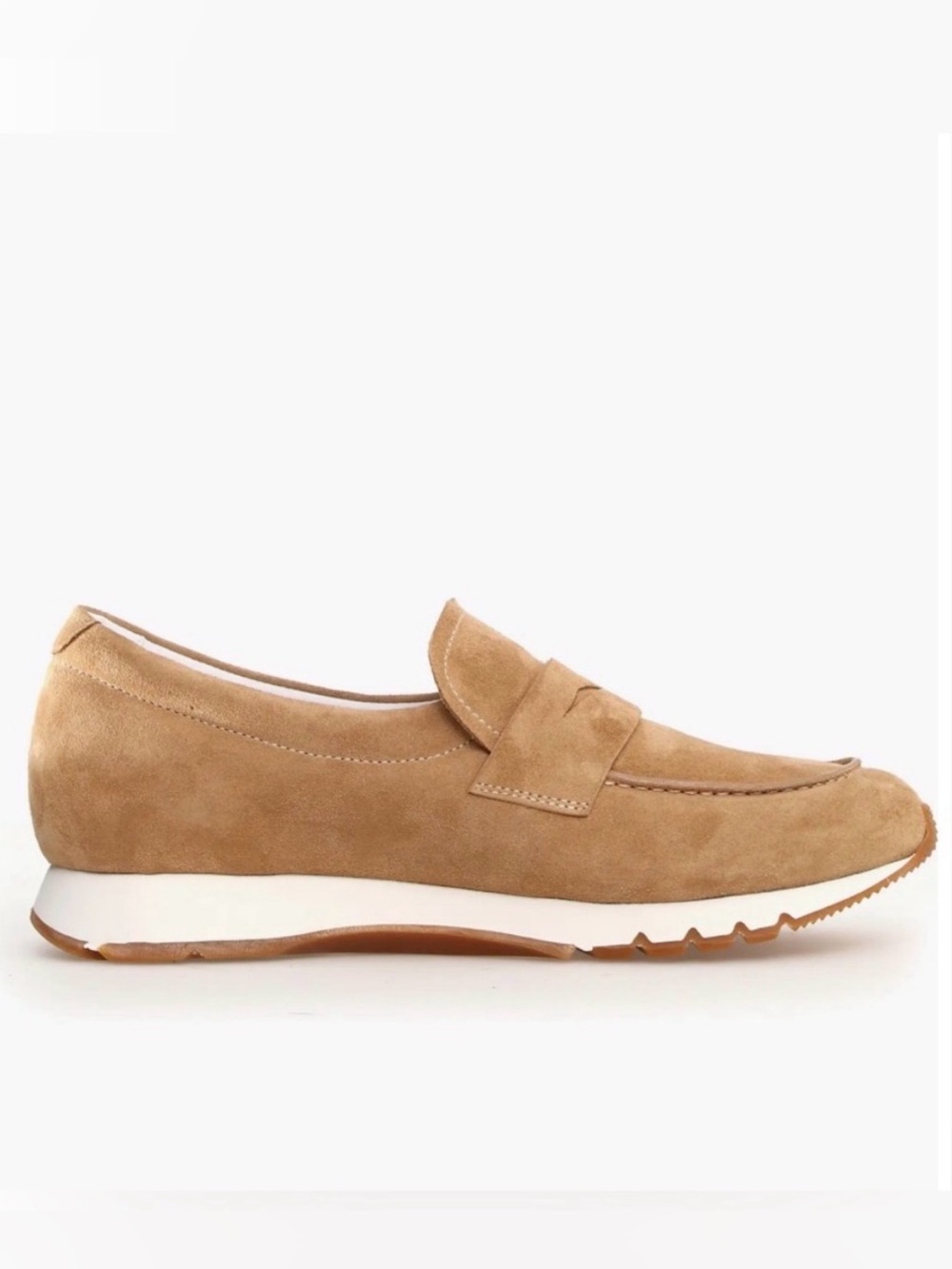 NWT VOILE BLANCHE Julia Hybrid Loafer Sneaker in Caramel - Picture 4 of 15